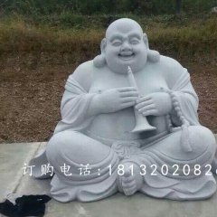 彌勒佛石雕，大理石彌勒佛雕塑