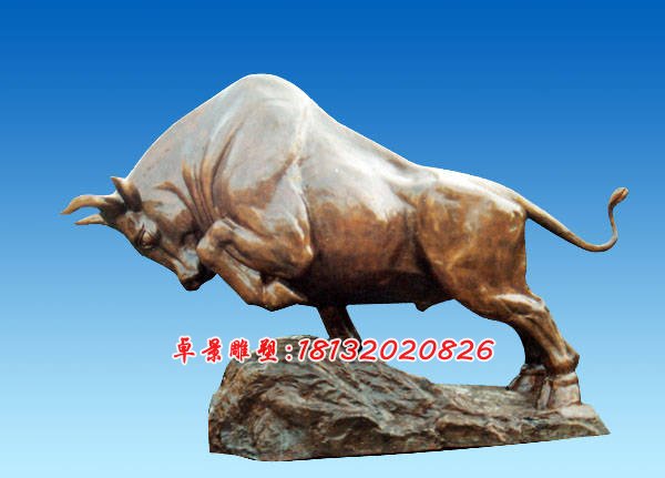 銅開(kāi)荒牛，銅拓荒牛，銅牛