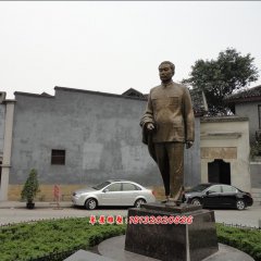 銅雕周恩來(lái)雕塑，周恩來(lái)雕像