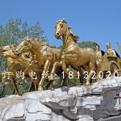 銅馬雕塑，鑄造銅馬，馬雕塑