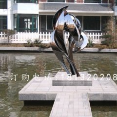 不銹鋼抽象藝術雕塑，廣場不銹鋼雕塑