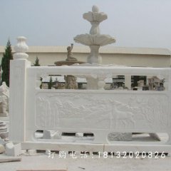 石雕欄桿，公園景觀雕塑