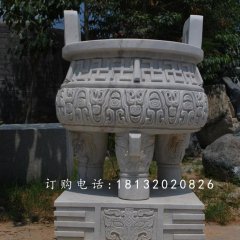 石頭香爐，青石香爐雕塑