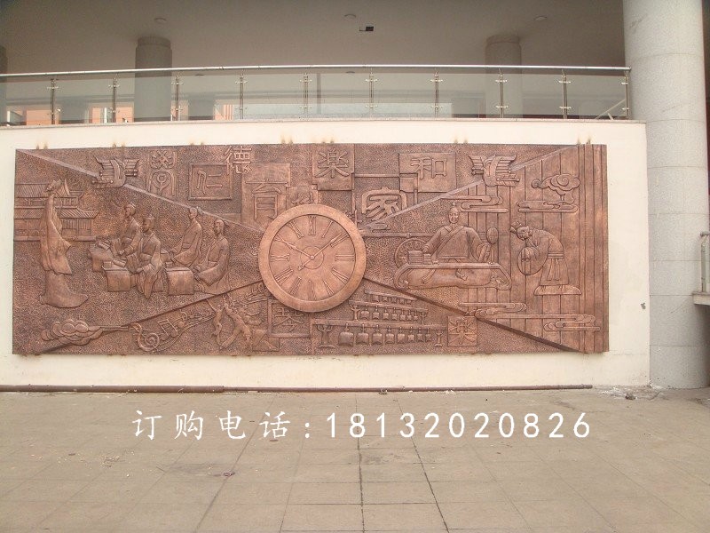 鍛銅浮雕，校園景觀銅浮雕