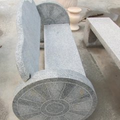 大理石椅子，公園長椅石雕