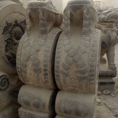 金蟾石雕門墩，仿古石門墩，石雕抱鼓石