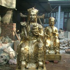 財神銅雕，文財神銅雕