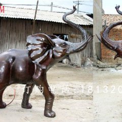 大象銅雕，廣場動(dòng)物銅雕