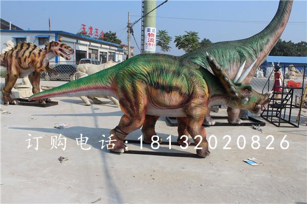 玻璃鋼恐龍雕塑，玻璃鋼仿真恐龍 (2)