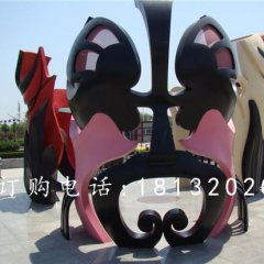 玻璃鋼臉譜雕塑，廣場玻璃鋼雕塑