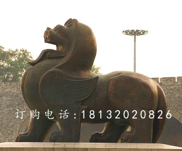 貔貅銅雕，廣場神獸銅雕