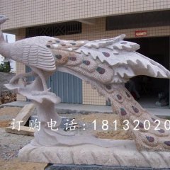 孔雀石雕，公園動(dòng)物石雕