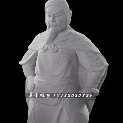 古代將軍石雕，廣場人物石雕