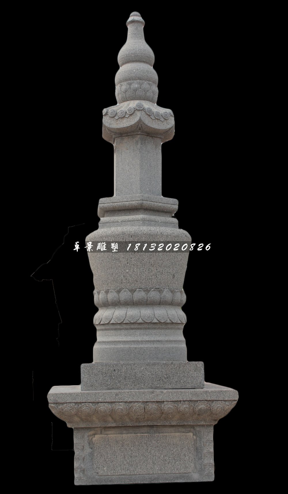 大理石塔雕塑,廣場石雕塔 (1)
