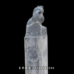 拴馬柱，仿古拴馬柱雕塑