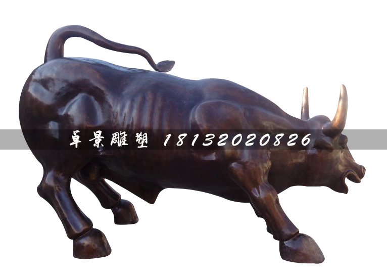 華爾街銅牛，廣場(chǎng)動(dòng)物銅雕 (1)