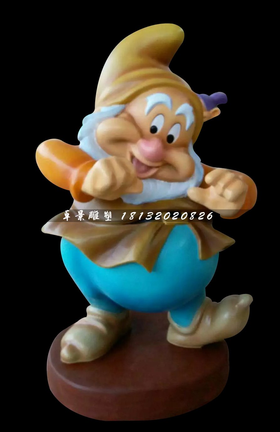 小矮人雕塑，玻璃鋼卡通雕塑 (5)