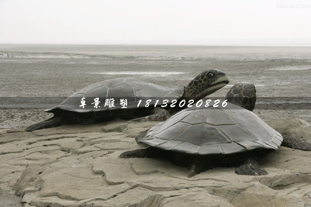 玻璃鋼烏龜?shù)袼?，仿真烏龜?shù)袼?(1)