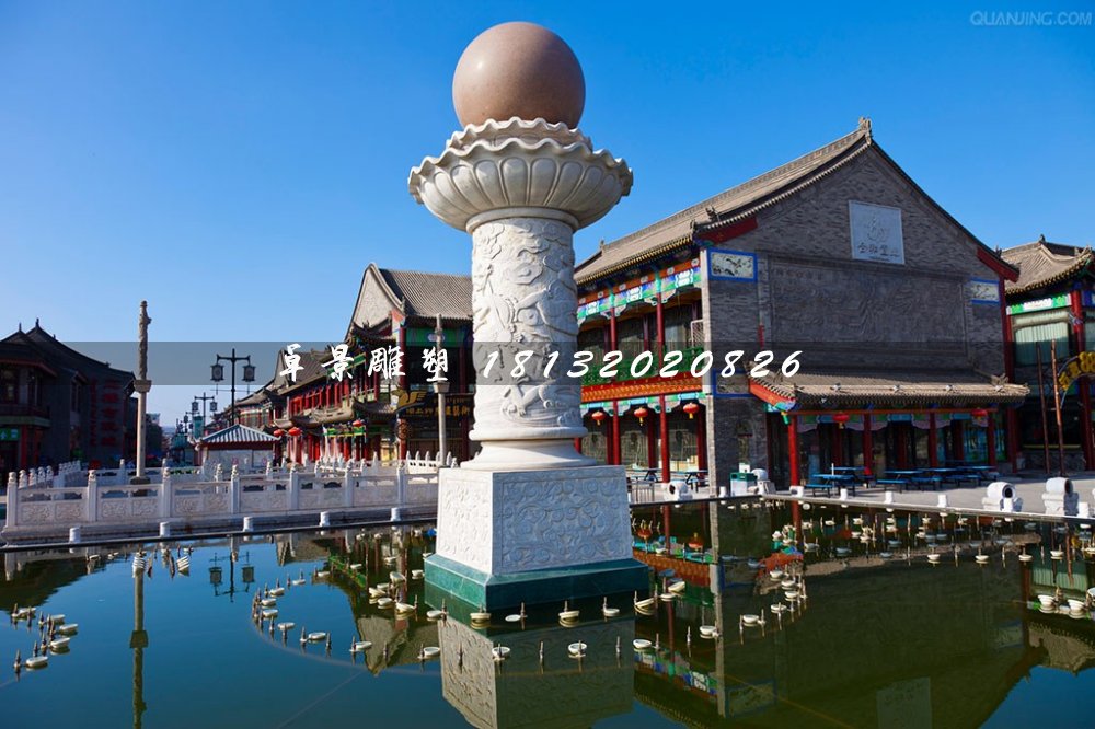 風(fēng)水球石雕，景區(qū)景觀石雕