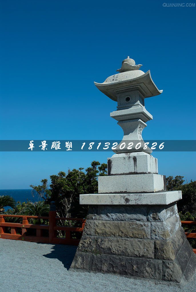 宮燈石雕，園林景觀石雕 (1)