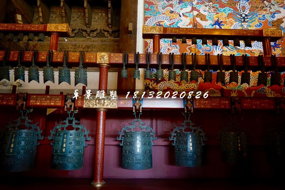 青銅編鐘雕塑，仿古編鐘雕塑 (2)
