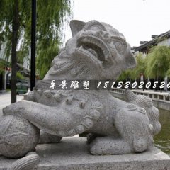 石雕獅子，網(wǎng)球獅石雕