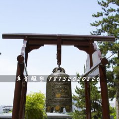 銅鐘，黃銅鐘，廣場銅鐘雕塑