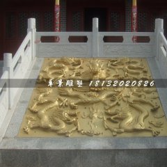 龍浮雕，廣場(chǎng)銅浮雕