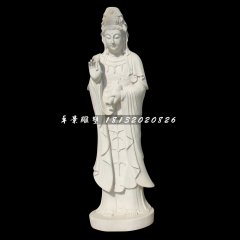 觀世音菩薩石雕，立式佛像