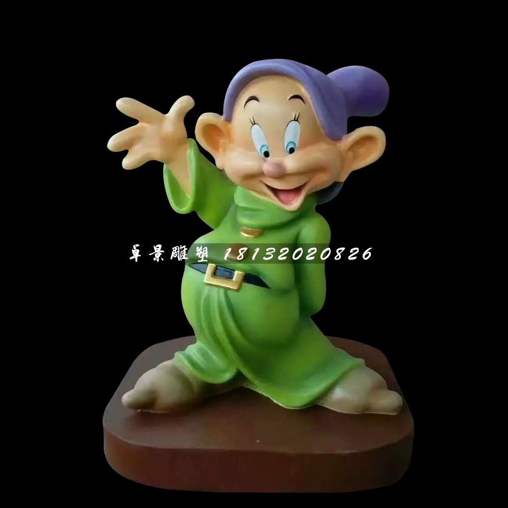 玻璃鋼小矮人雕塑，卡通人物雕塑 (1)