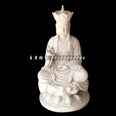 地藏菩薩石雕，漢白玉佛像