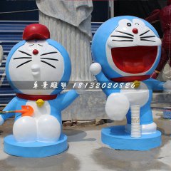 多啦a夢雕塑，卡通動漫雕塑
