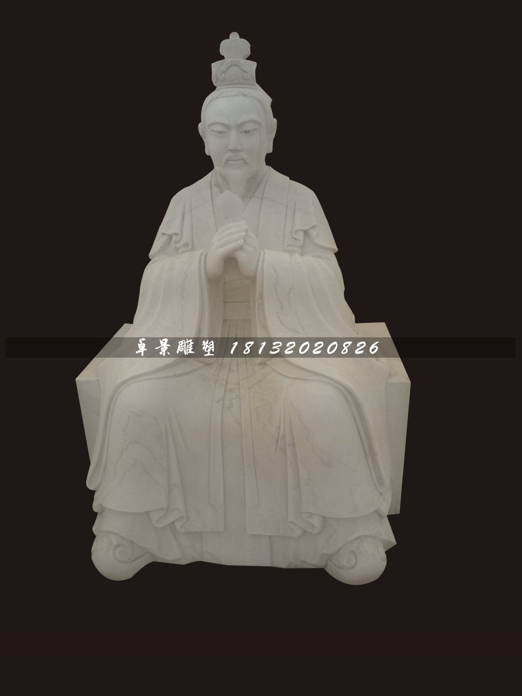 古代人物石雕，廣場(chǎng)人物石雕