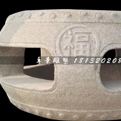 福桌石雕，大理石圓桌雕塑