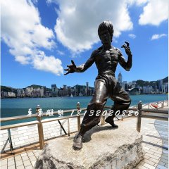 李小龍銅雕，電影明星銅雕