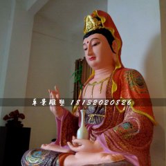 觀世音菩薩雕塑，玻璃鋼佛像