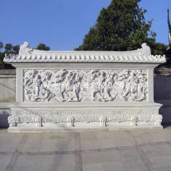 石雕影壁，廣場(chǎng)照壁石雕