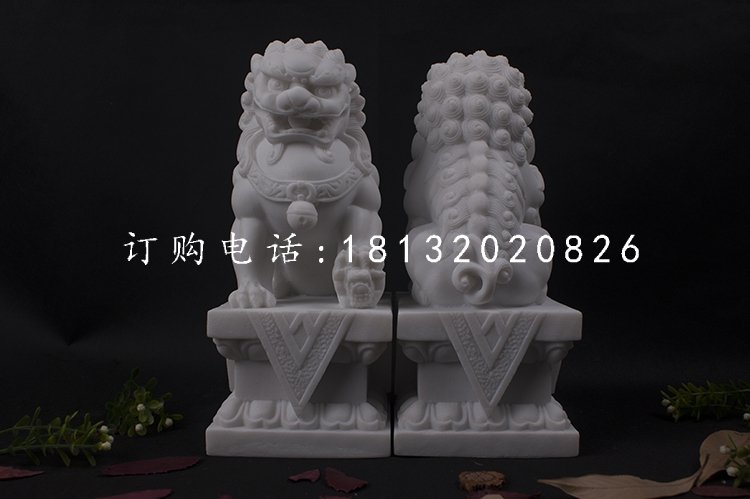 漢白玉北京獅，石獅子