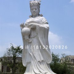 大理石媽祖雕塑，廣場(chǎng)神仙石雕