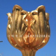 紫荊花雕塑，廣場不銹鋼雕塑