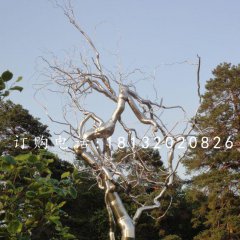 不銹鋼樹根雕塑，公園景觀雕塑