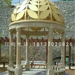 歐式?jīng)鐾?，小區(qū)石涼亭