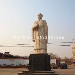 張仲景石雕，廣場(chǎng)古代醫(yī)學(xué)名人石雕