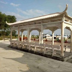 長(zhǎng)廊石雕，公園長(zhǎng)廊石雕
