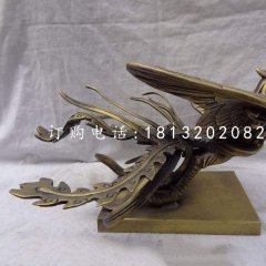 鳳凰銅雕，廣場鳳凰雕塑