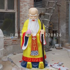 南極仙翁雕塑，玻璃鋼老壽星