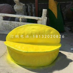 楊桃雕塑，玻璃鋼水果雕塑