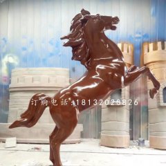 噴漆馬雕塑，玻璃鋼立馬雕塑