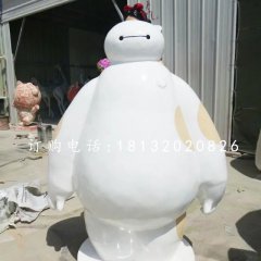 玻璃鋼大白雕塑，電影角色雕塑