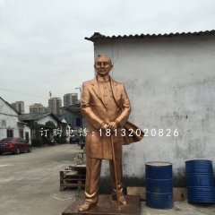 孫文銅雕，廣場偉人銅雕